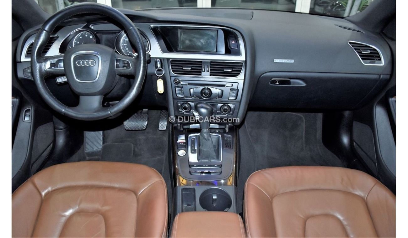 Audi A5 EXCELLENT DEAL for our Audi A5 Coupe 3.2 QUATTRO ( 2009 Model ) in White Color GCC Specs