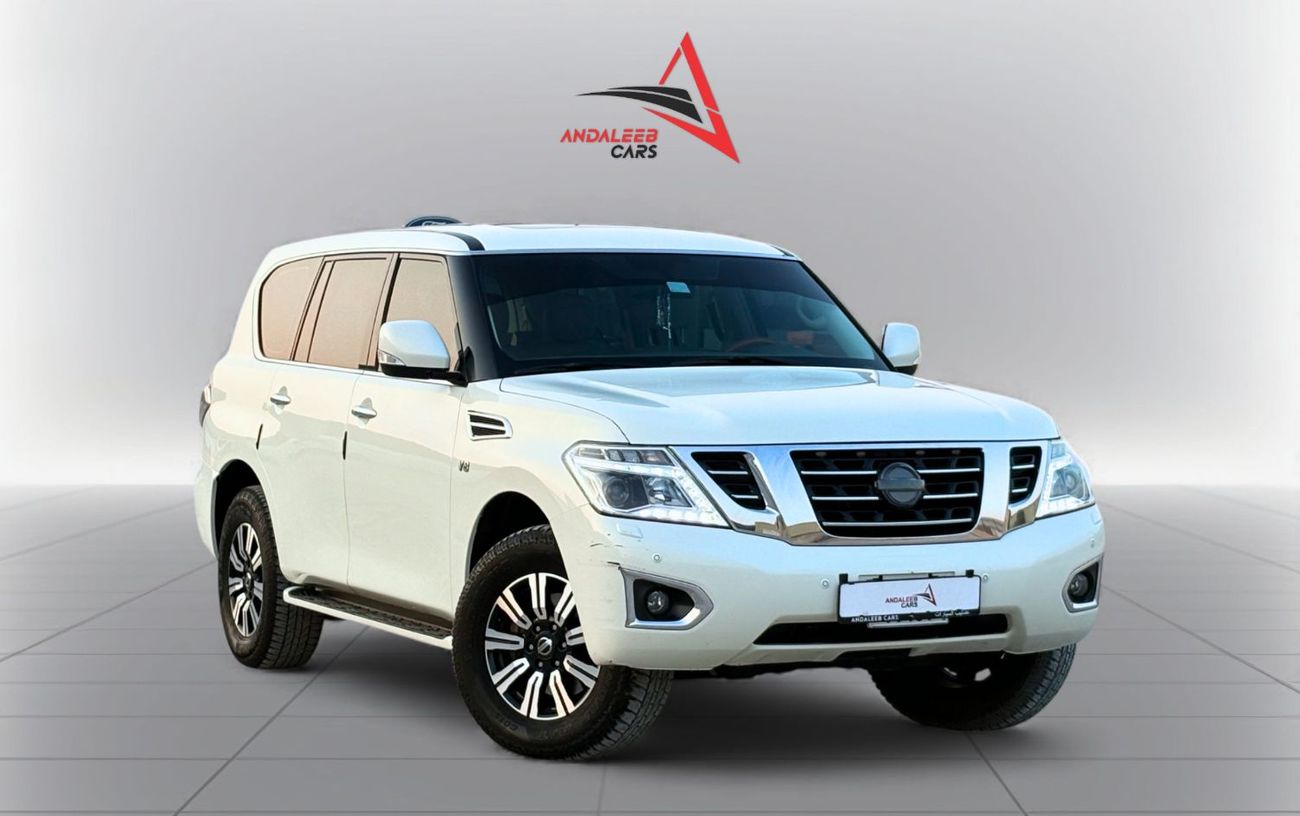 Nissan Patrol SE Platinum 4.0L 2018 | GCC SPECS | AED 1,430 per month