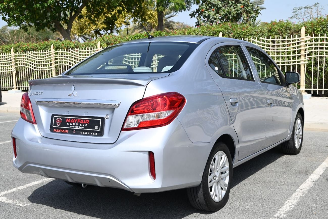 Mitsubishi Attrage GLX Mid 1.2L - 0% DP - ORIGINAL PAINT - MITSUBISHI ATTRAGE 2022 - LOW MILEAGE - GCC