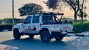 تويوتا لاند كروزر بيك آب MODIFIED TO DOUBLE CABIN PICKUP | 2018 | RHD | MANUAL TRANSMISSION | 4.5L DIESEL ENGINE | REAR VIEW