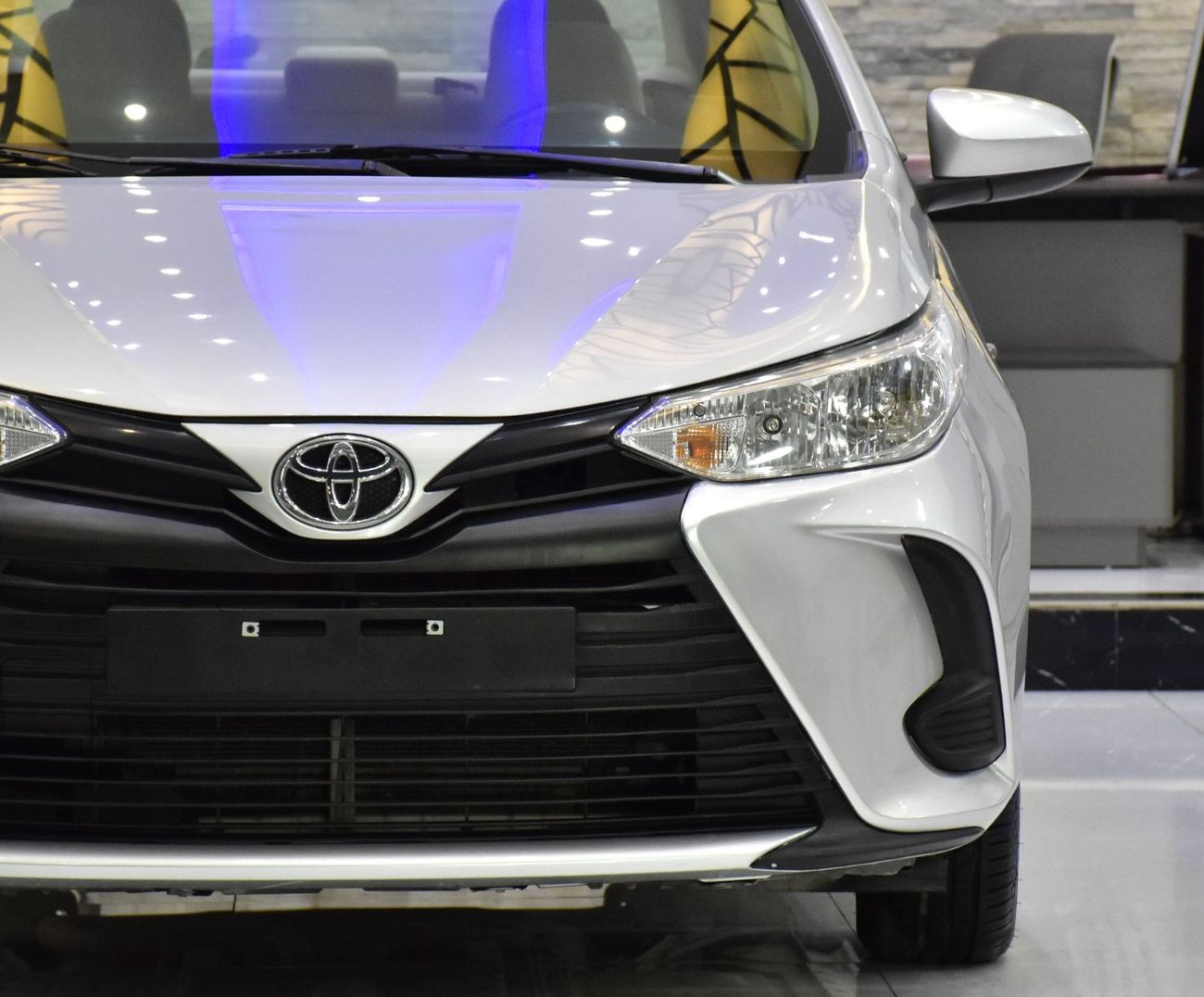تويوتا يارس EXCELLENT DEAL for our Toyota Yaris 1.5L ( 2022 Model ) in Silver Color GCC Specs