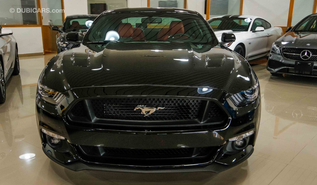 Ford Mustang GT Premium Plus 3 yrs or 100k km Gulf Warranty- 60000 km Free service at Al Tayer Motors