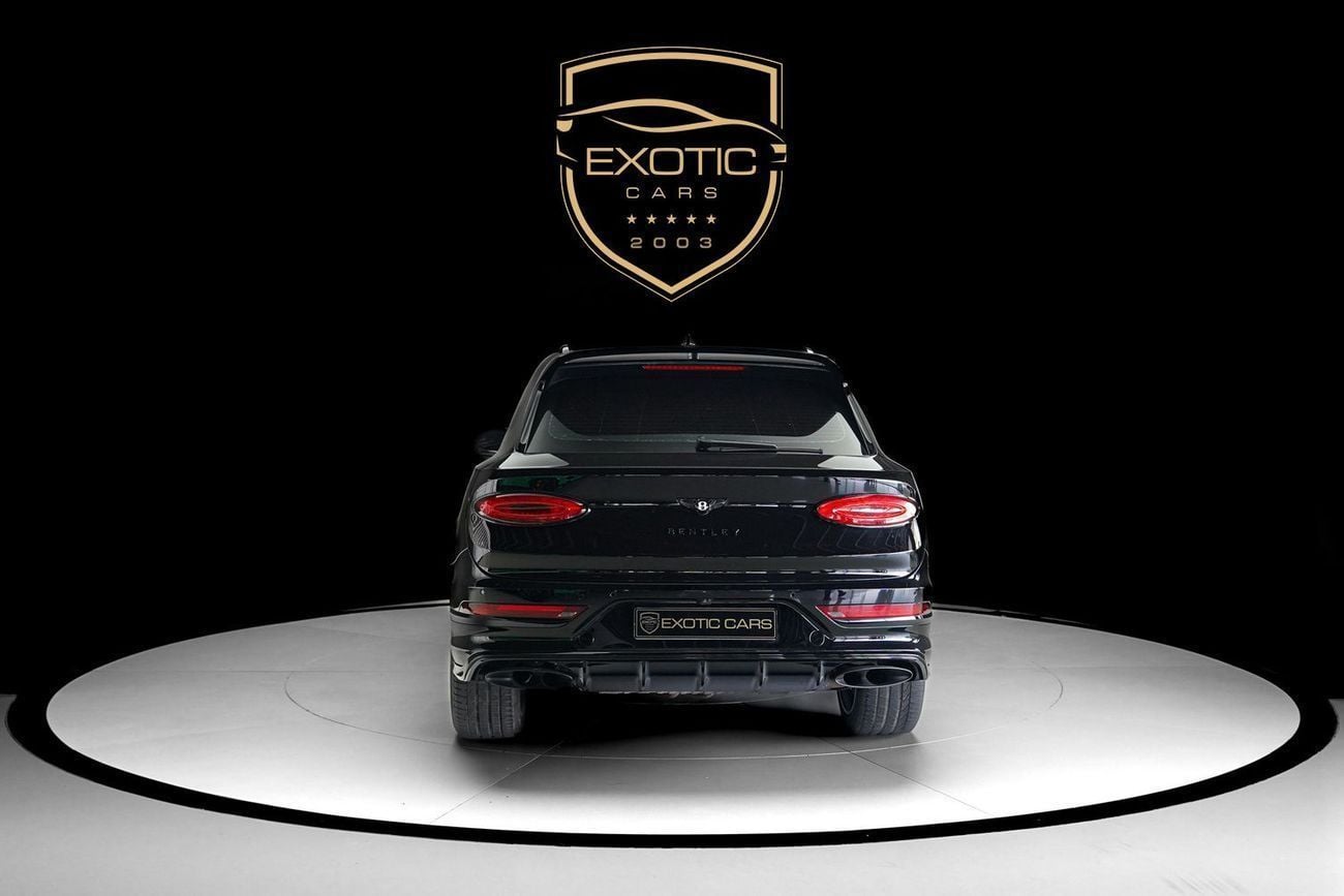 Bentley Bentayga SPEEED BLACK EDITION W12