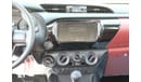 Toyota Hilux 2022 | HILUX M/T 4X4 2.4L FABRIC SEATS RED INTERIOR BASIC WITH GCC SPECS - EXPORT ONLY