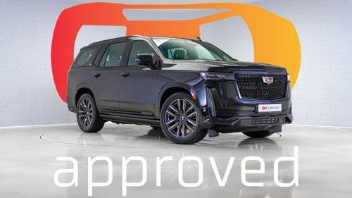 Cadillac Escalade Sport 6.2L AWD UAE's Very Best Example | AED 3,302 Per Month