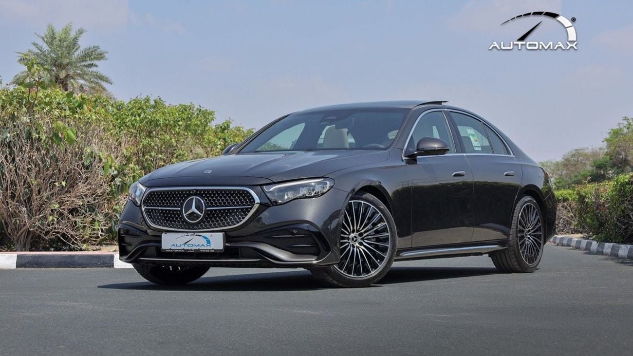 Mercedes-Benz E200 AMG EQ Boost 2.0L RWD 2026 GCC 0Km With 2 Years Unlimited Mileage Warranty @Official Dealer