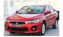 Mitsubishi Lancer GLS Mitsubishi Lancer 2017 GCC in excellent condition