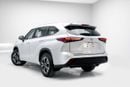 تويوتا هايلاندر GLE 2.5L Hybrid - Platinum White Pearl Inside Grey | Export Only