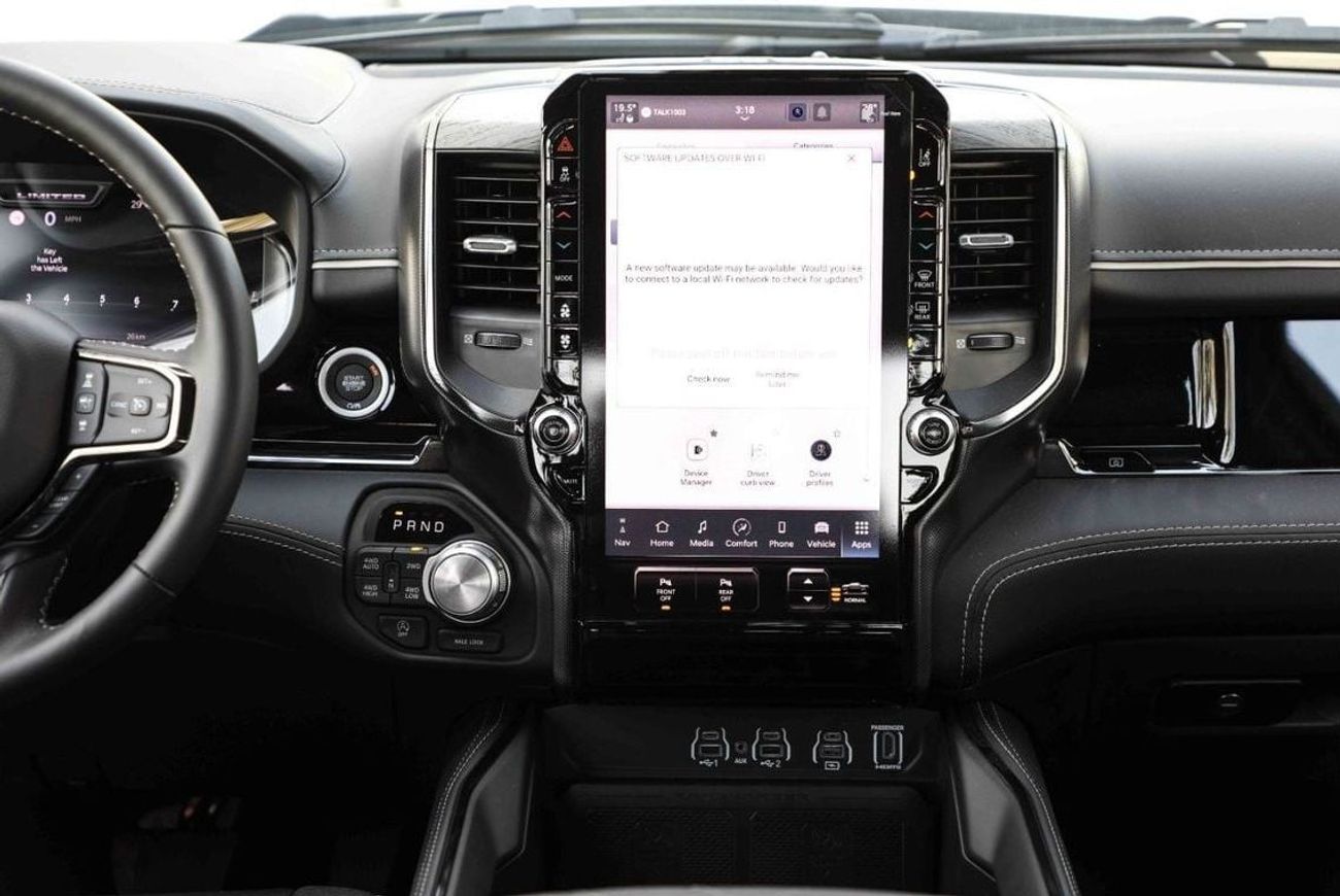 RAM 1500 2025 RAM 1500 LIMITED "Night Edition" 3.0L V6 - GCC - BILLET SILVER inside Black | Export Only