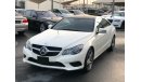 Mercedes-Benz E 400 Coupe MERCEDES BENZ E400 COUPE MODEL 2015 CAR PERFECT CONDITION FULL OPTION LOW MILEAGE