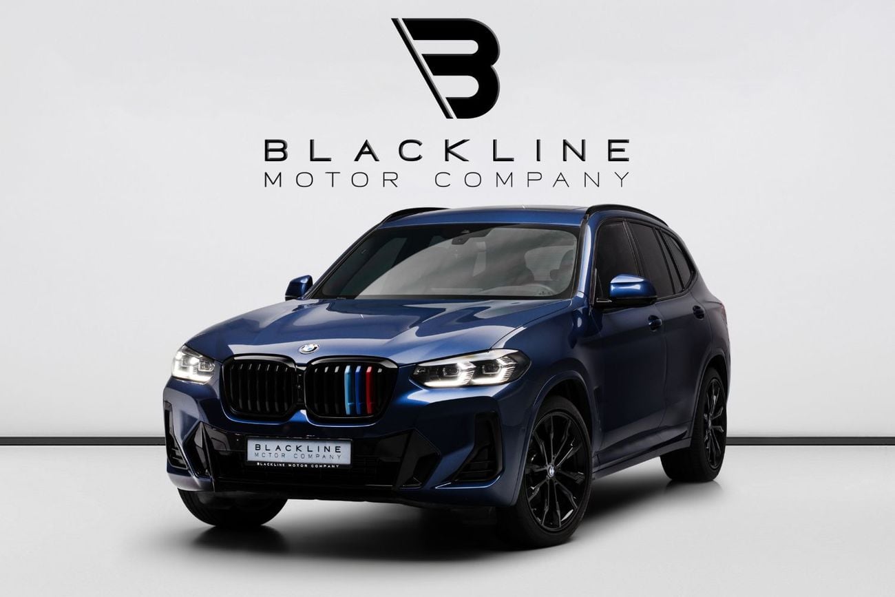 BMW X3 XDRIVE 30i M SPORT BUY NOW, PAY 2027 | THE BLACKLINE STANDARD | March 2027 Warranty + Service, GCC
