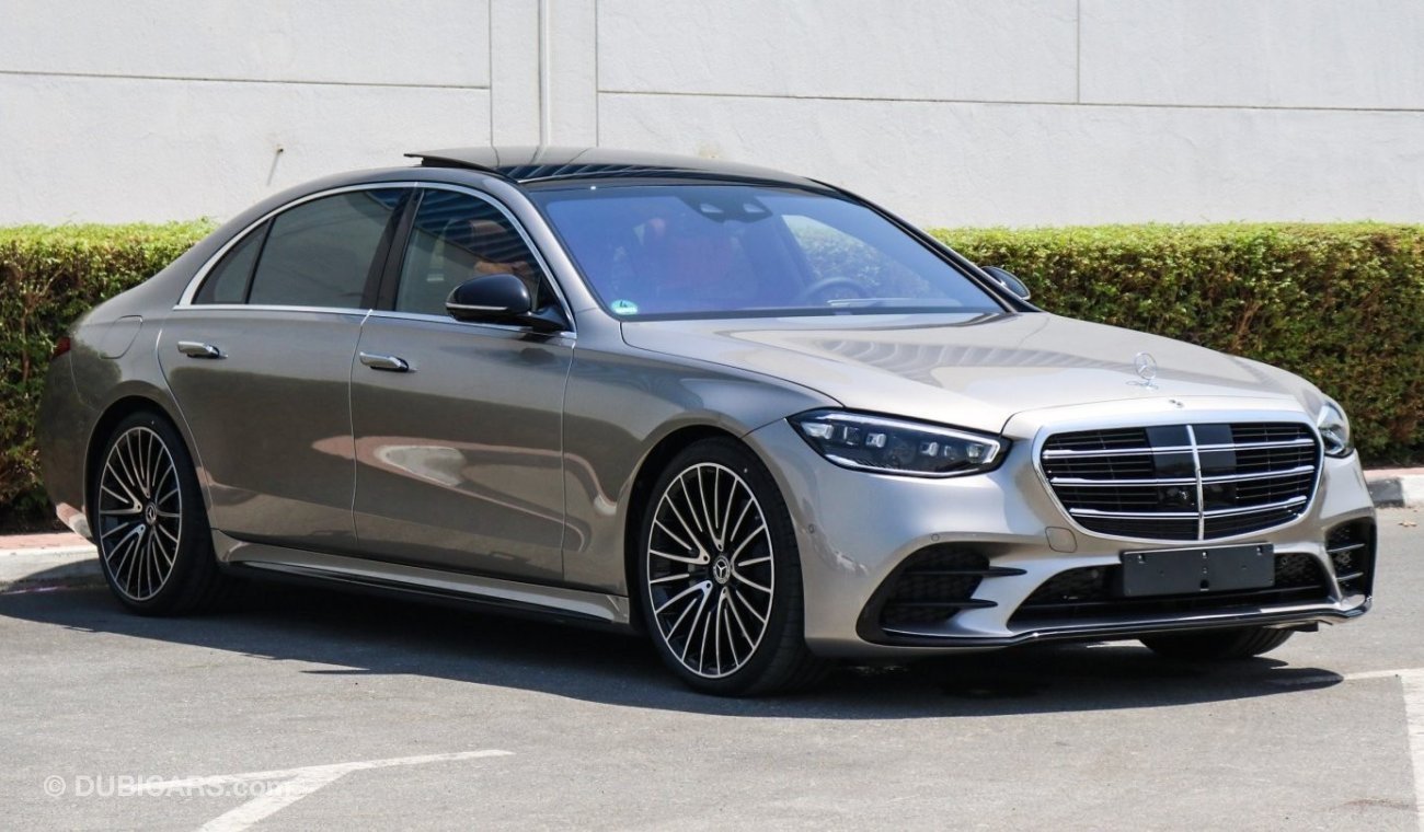 مرسيدس بنز S 500 4MATIC 2021 Exclusive Plus Full Option Night Pack-(Export). Local Registration + 10%