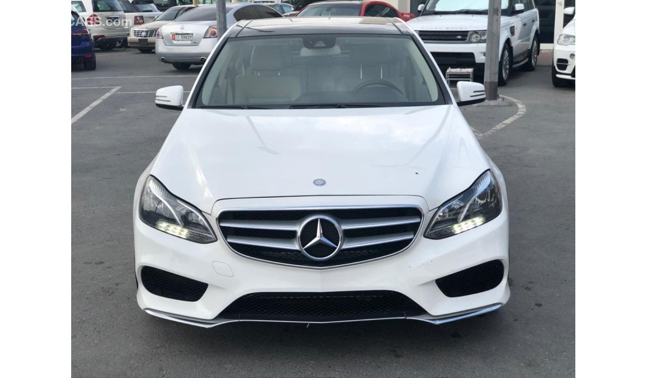 Mercedes-Benz E 350 Mercedes Benz E350 model 2014 car prefect condition full option panoramic roof leather seats naviga