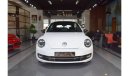 Volkswagen Beetle SEL صبغ وكاله | Beetle 2.0L | GCC Specs | Original Paint | Single Owner | Excellent Condition | Acci