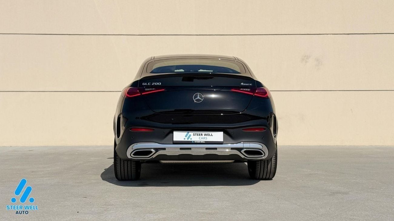 مرسيدس بنز GLC كوبيه 200 | 2026 | GLC 200 Coupe | GCC Specs | 0 KM | Black | 2-Year Warranty | BEST PRICE