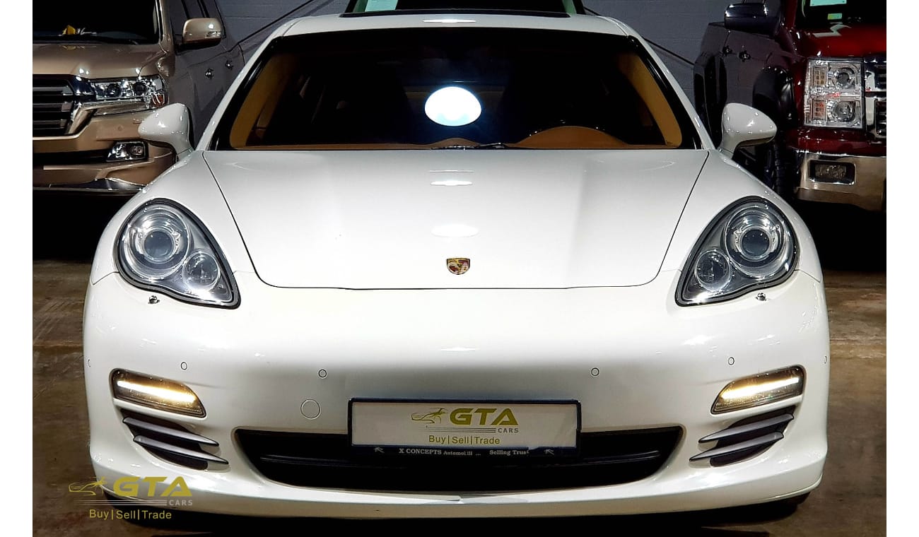 بورش باناميرا 2012 Porsche Panamera S, Service History, GCC