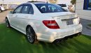 مرسيدس بنز C 63 AMG وارد اليابان فائقة النظافه وصلت حديثا موديل 2012 خالية من اي حوادث ومشيكه بالكام