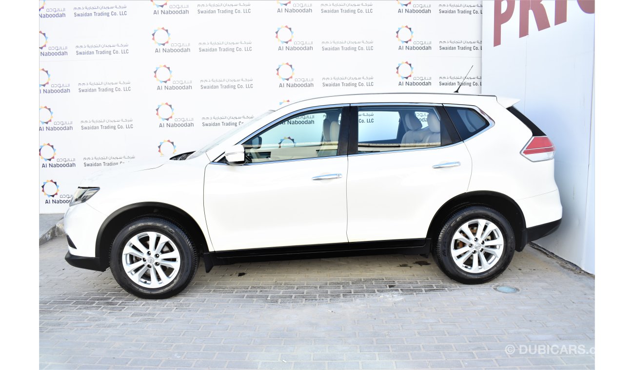 Nissan X-Trail 2.5L S 2WD 5 SEATER SUV 2016 GCC SPECS DEALER WARRANTY STARTING FROM 49,900 DHS