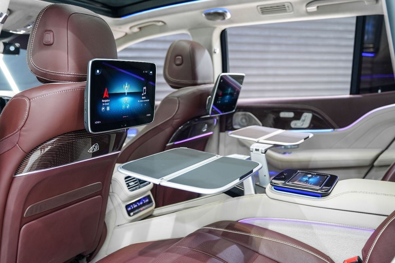 مرسيدس مايباخ gls600 مايباخ Executive Rear Seat Package PLUS, Two-Tone Interior, EMC Warranty + Service!!