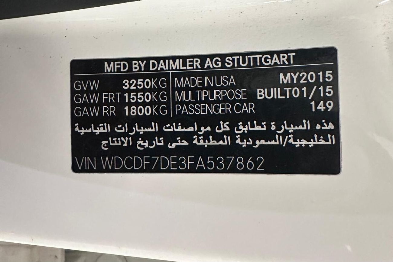 Mercedes-Benz GL 500 Std 4.7L