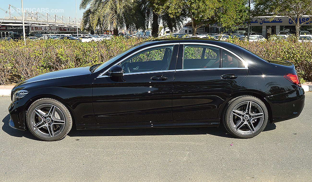 Mercedes-Benz C 300 2019 AMG, 2.0L I-4 Turbo, GCC, 0km with 3 Years or 100,000km Warranty