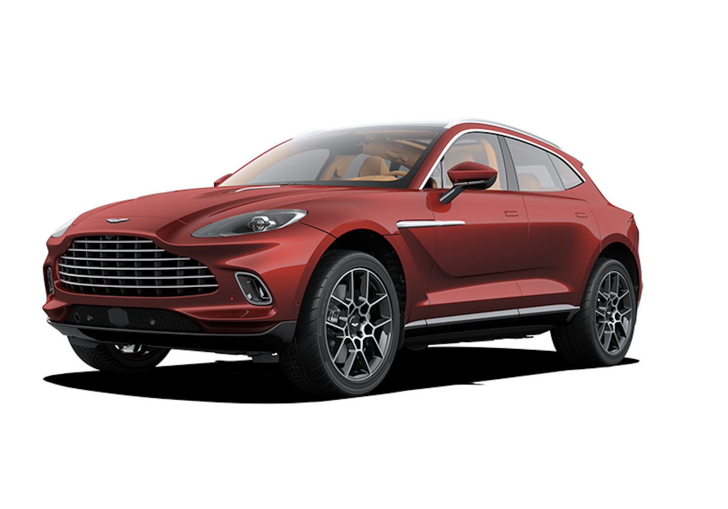 Aston Martin DBX cover - Front Left Angled