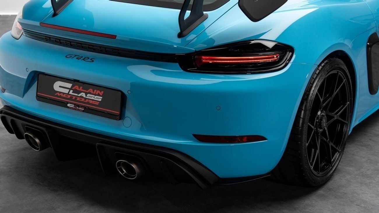 Porsche Cayman GT4 RS Weissach - 2025 - Euro Specs