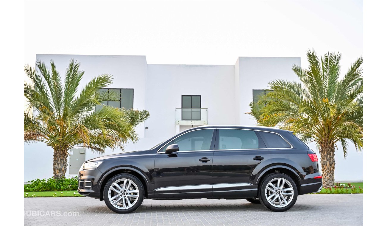 Audi Q7 45TFSI S-Line | AED 3,016 Per Month | 0% DP | Fully Loaded | 30/11/2021 Service Contract