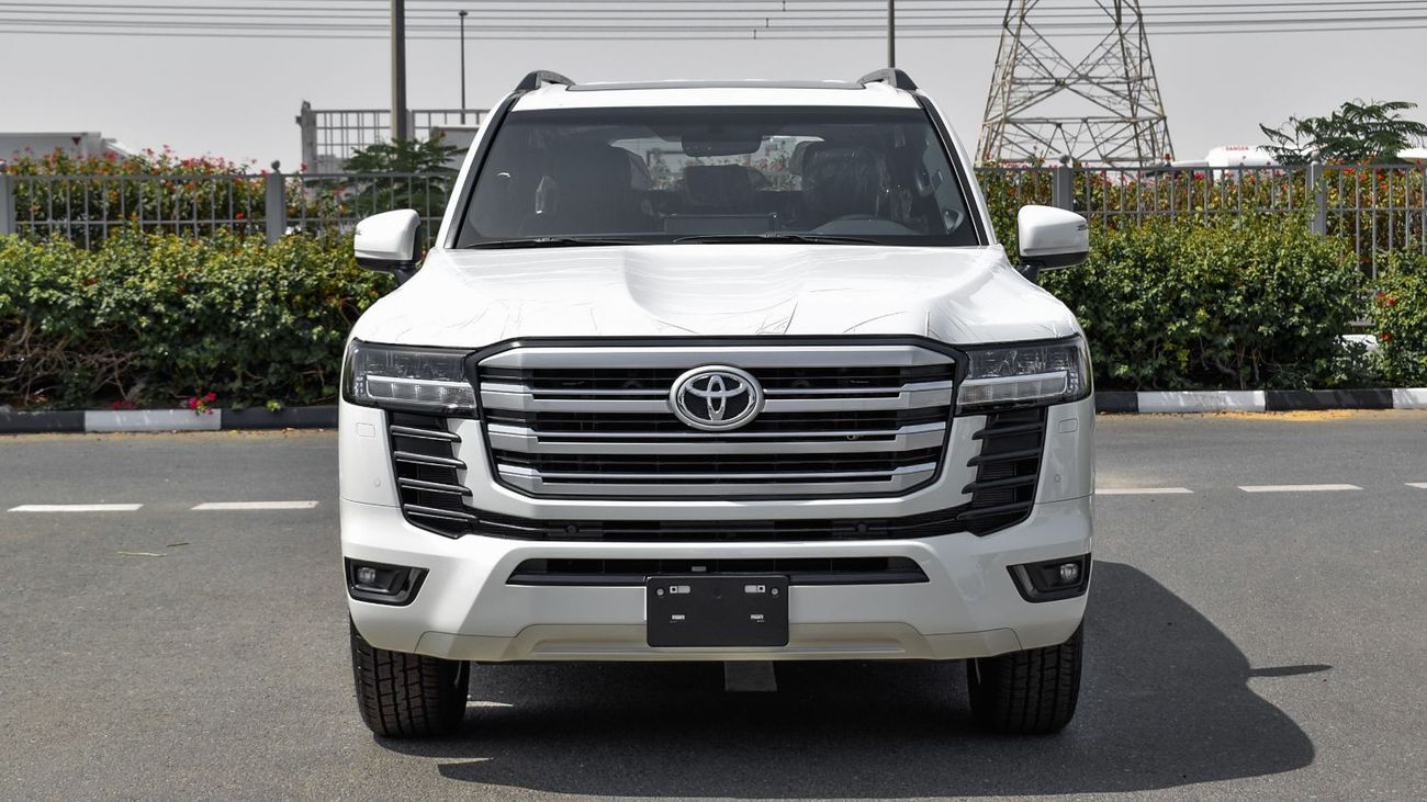 تويوتا لاند كروزر ECT0071 - Toyota Land Cruiser 300 GXR - 3.5L Petrol - White/Black