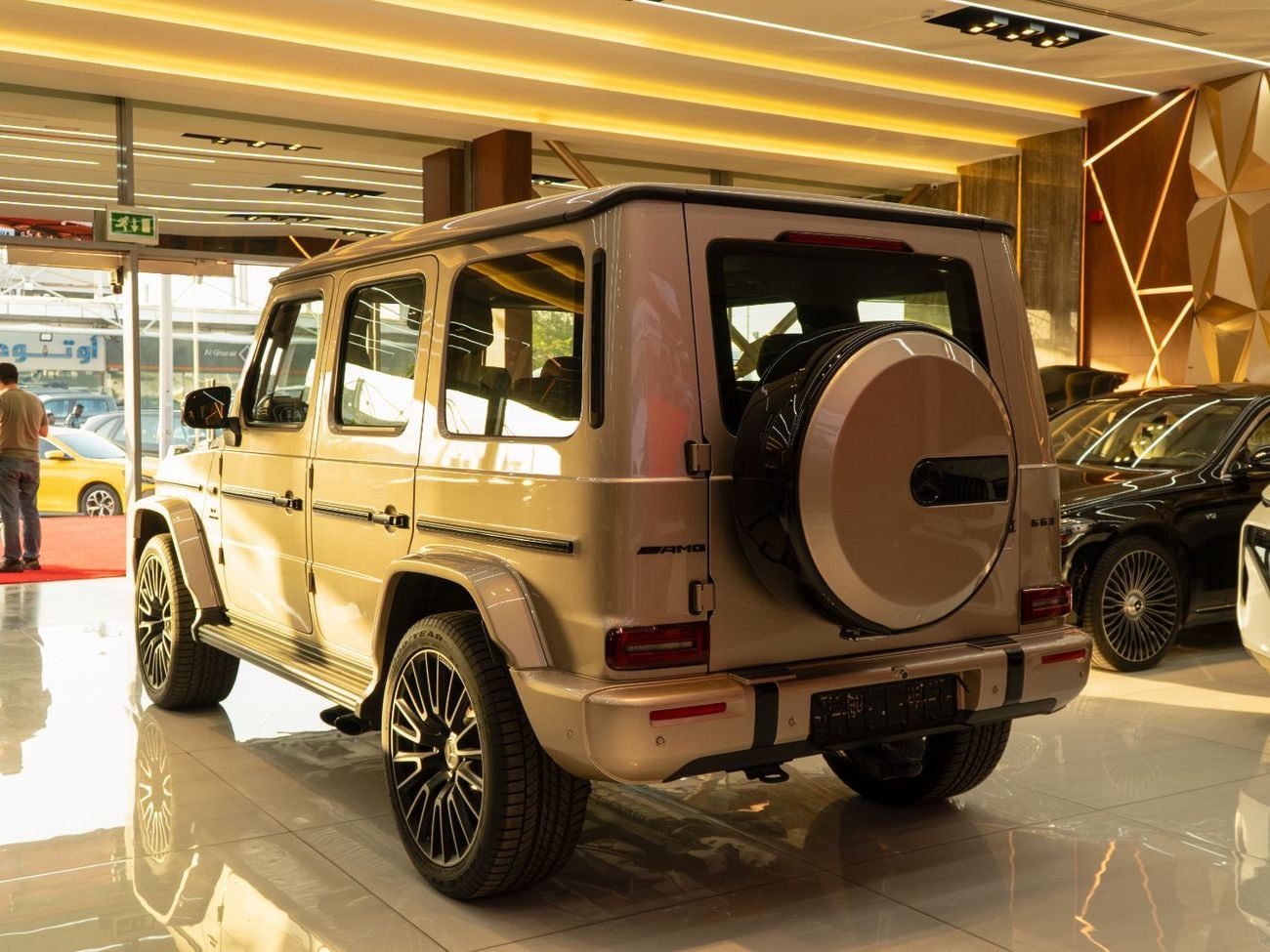 Mercedes-Benz G 63 AMG 4MATIC SUV Mercedes-AMG G63 | Golden Color | Luxury Performance SUV