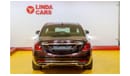 Mercedes-Benz S 400 RESERVED ||| Mercedes-Benz S400 (Maybach Body Kit) 2015 GCC under Warranty with Flexible Down-Paymen