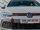 Volkswagen Golf GTI AED 1,808 PM • GTI P2 FULL • LOW KM • OFFICIAL VOLKSWAGEN WARRANTY UNTIL 2026 • STUNNING COLOUR