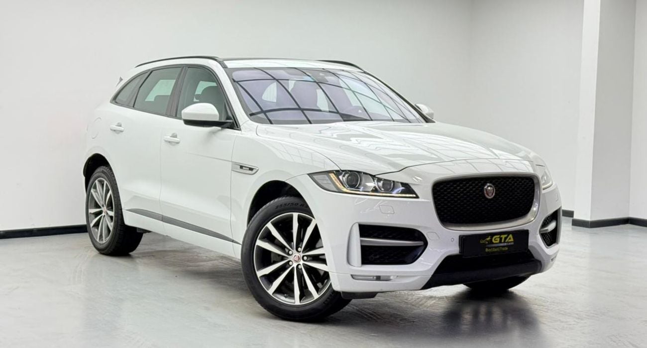 Jaguar F-PACE 2017 Jaguar F-Pace R-Sport, Full Service History, Excellent Condition, GCC
