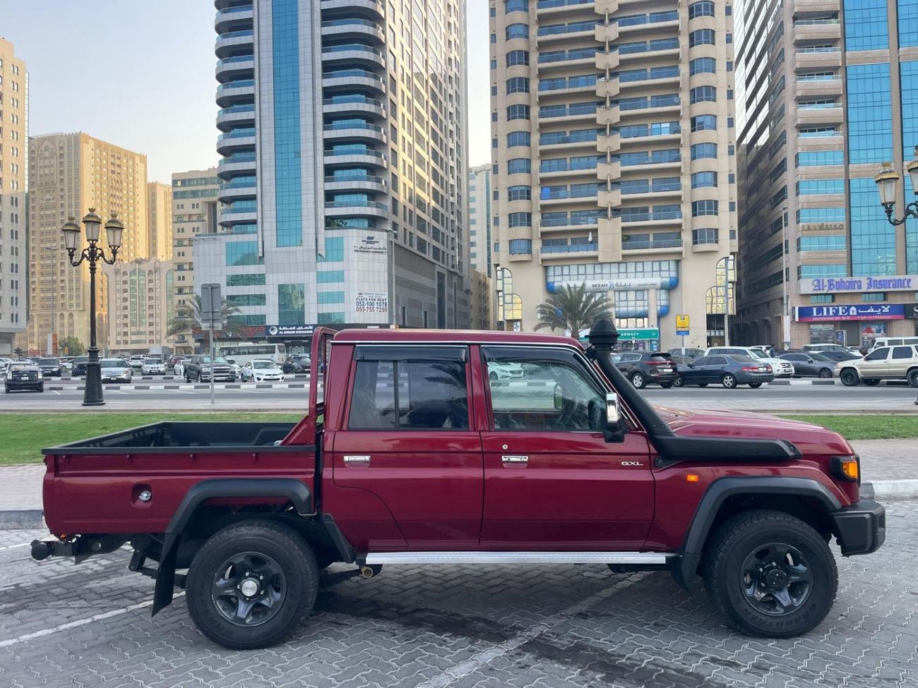 تويوتا لاند كروزر بيك آب PICKUP DLX Winch 4.5L Toyota Landcruiser 79 series dual cab V8  Export from Australia