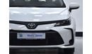 Toyota Corolla EXCELLENT DEAL for our Toyota Corolla 1.6L XLi ( 2022 Model ) in White Color GCC Specs