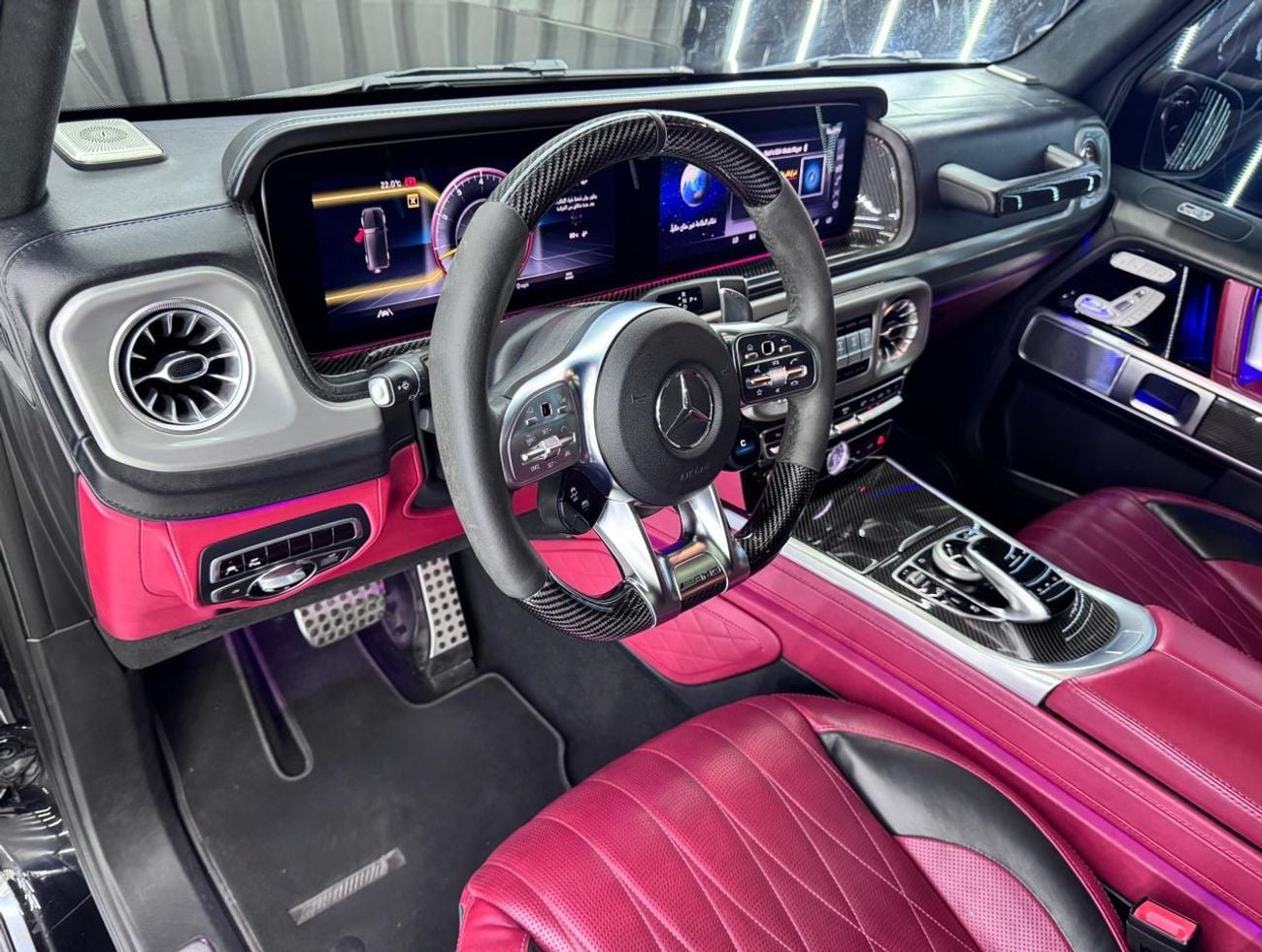 مرسيدس بنز G 63 AMG 4.0L,585hp,AMG SPEEDSHIFT TCT 9-speed