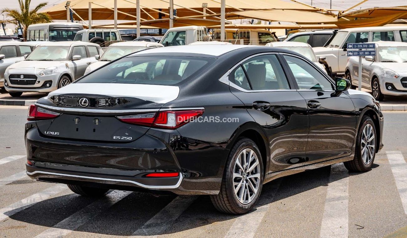 لكزس ES 250 17" ALLOY, 10 SPEAKER PIONEER, 8" TOUCH DISPLAY, SUNROOF, REAR CAM, LEATHER SEATS