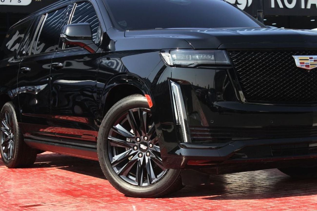 كاديلاك إسكالاد 600 Black Edition XL, GCC Under Warranty&Service Contract from Local Dealer