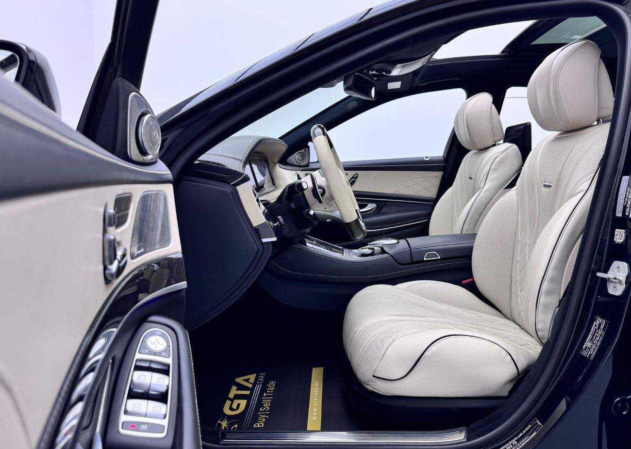 Mercedes-Benz S 63 AMG Std 5.5L 2015 Mercedes-AMG S 63 4MATIC L, Fully Loaded, Service History, GCC