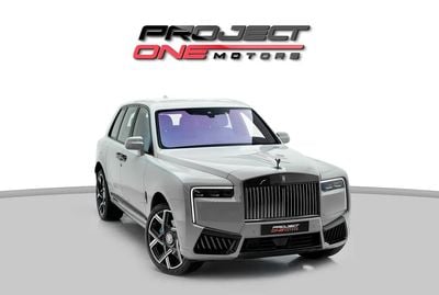 Rolls-Royce Cullinan BLACK BADGE WITH WARRANTY AND SERVICE CONTRACT