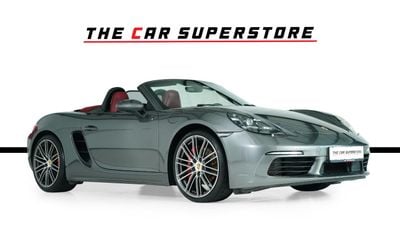 Porsche 718 Boxster S GCC-Low Mileage-Excellent Condition-High Specification Edition