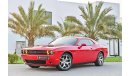 Dodge Challenger RT 5.7L V8 | 1,645 P.M | 0% Downpayment | Full Option | Low Kms!