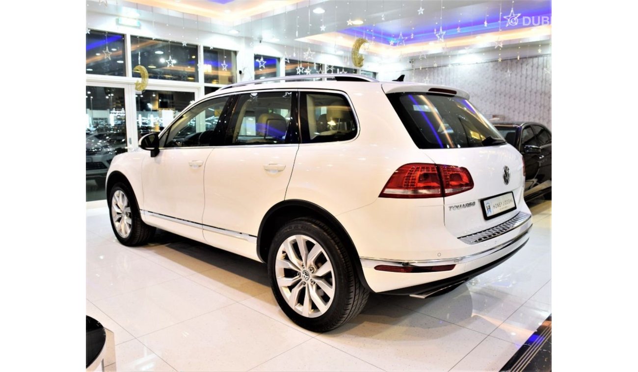 فولكس واجن طوارق ONLY 35000 KM ( ORIGINAL PAINT صبغ وكاله ( FULL OPTION ) Volkswagen Touareg 2016 Model!! GCC Specs