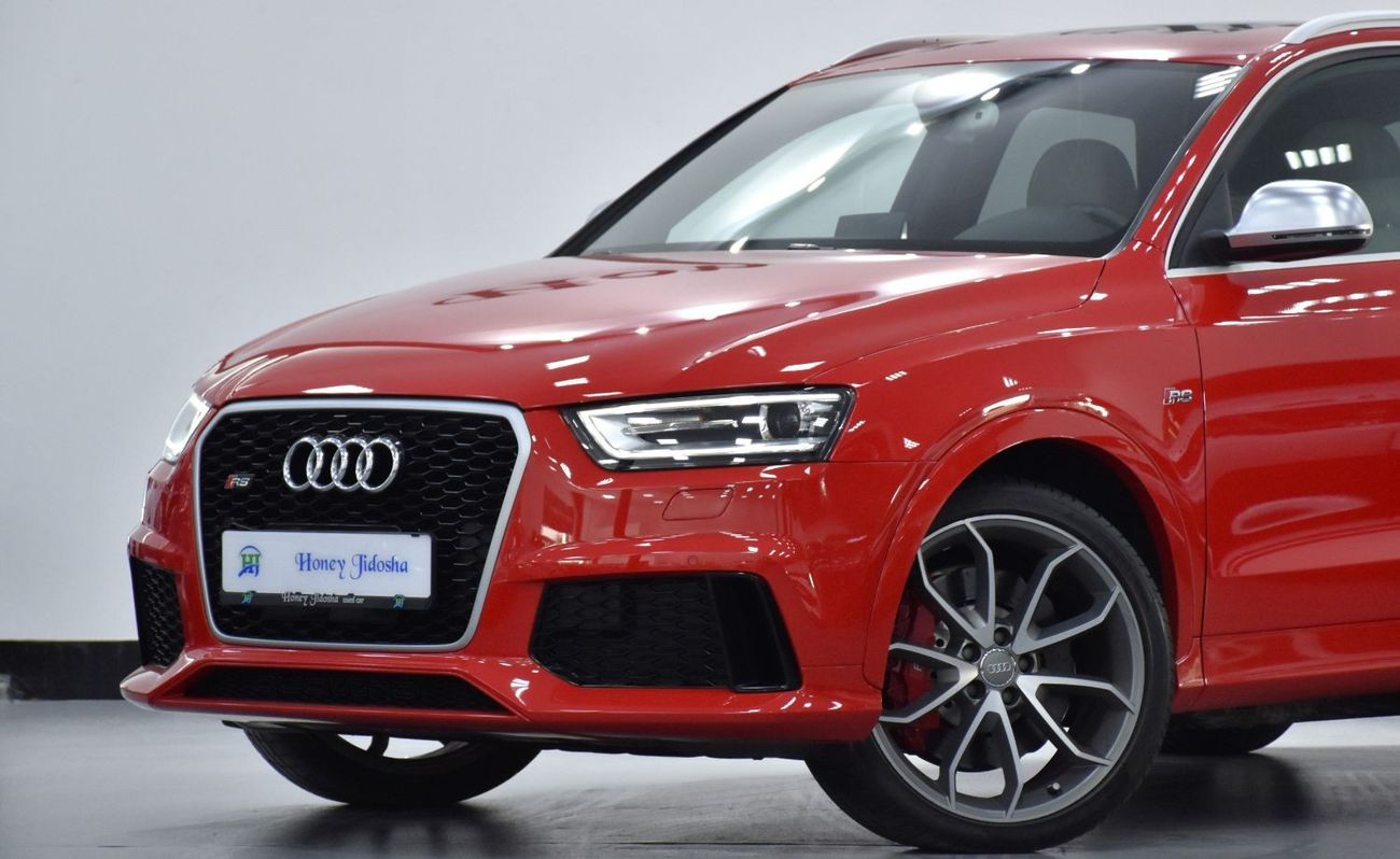 Audi RS Q3 EXCELLENT DEAL for our Audi RS Q3 ( 2015 Model ) in Red Color Japanese Specs