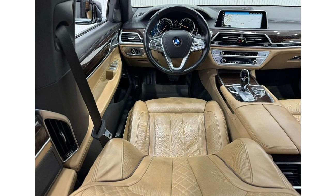 بي أم دبليو 740Li Std 3.0L 2016 BMW 740Li, Full BMW Service History, Fully Loaded, Very Low Kms, GCC