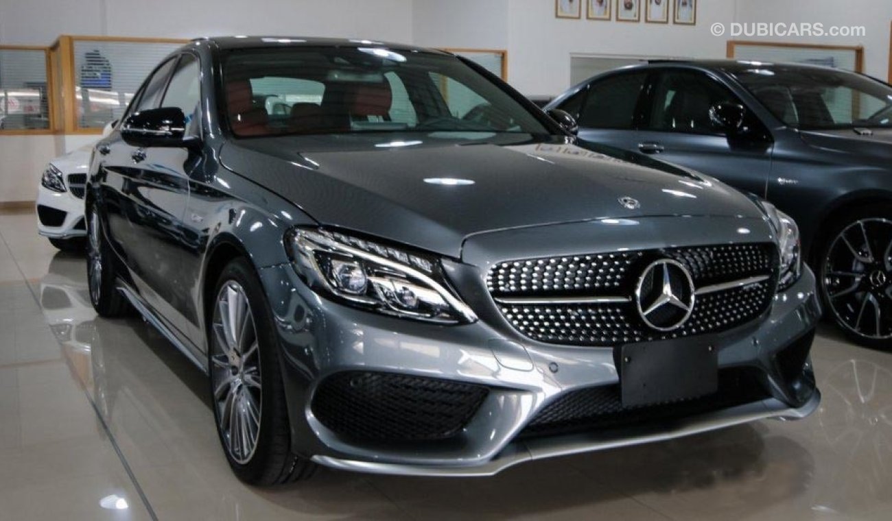 مرسيدس بنز C 43 AMG 4MATIC, V6 Biturbo, GCC Specs with 2 Years Unlimited Mileage Warranty