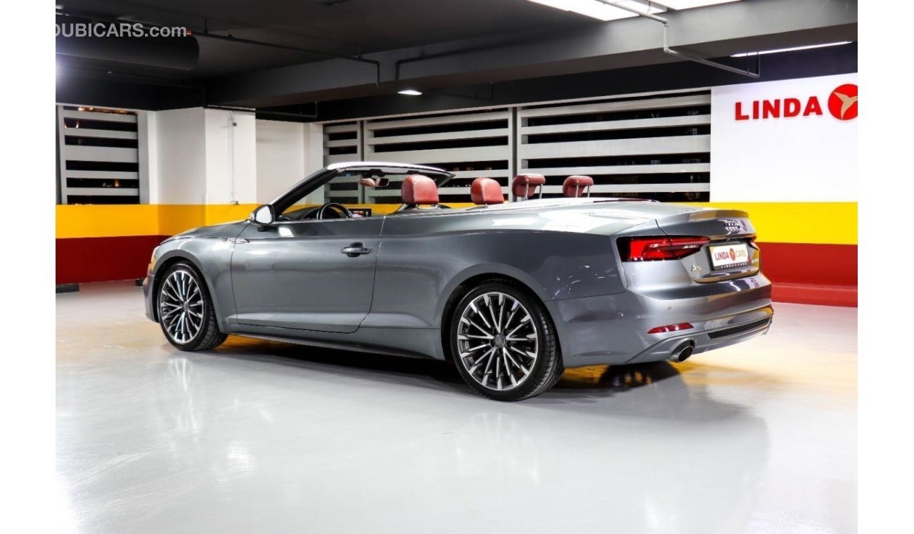 Audi A5 Audi A5 40 TFSI S-Line 2018 Convertible GCC under Warranty with Flexible Down-Payment.