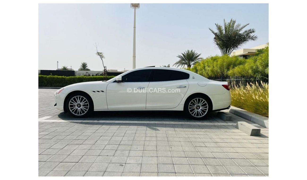 Used Maserati Quattroporte Service History Sunroof GCC