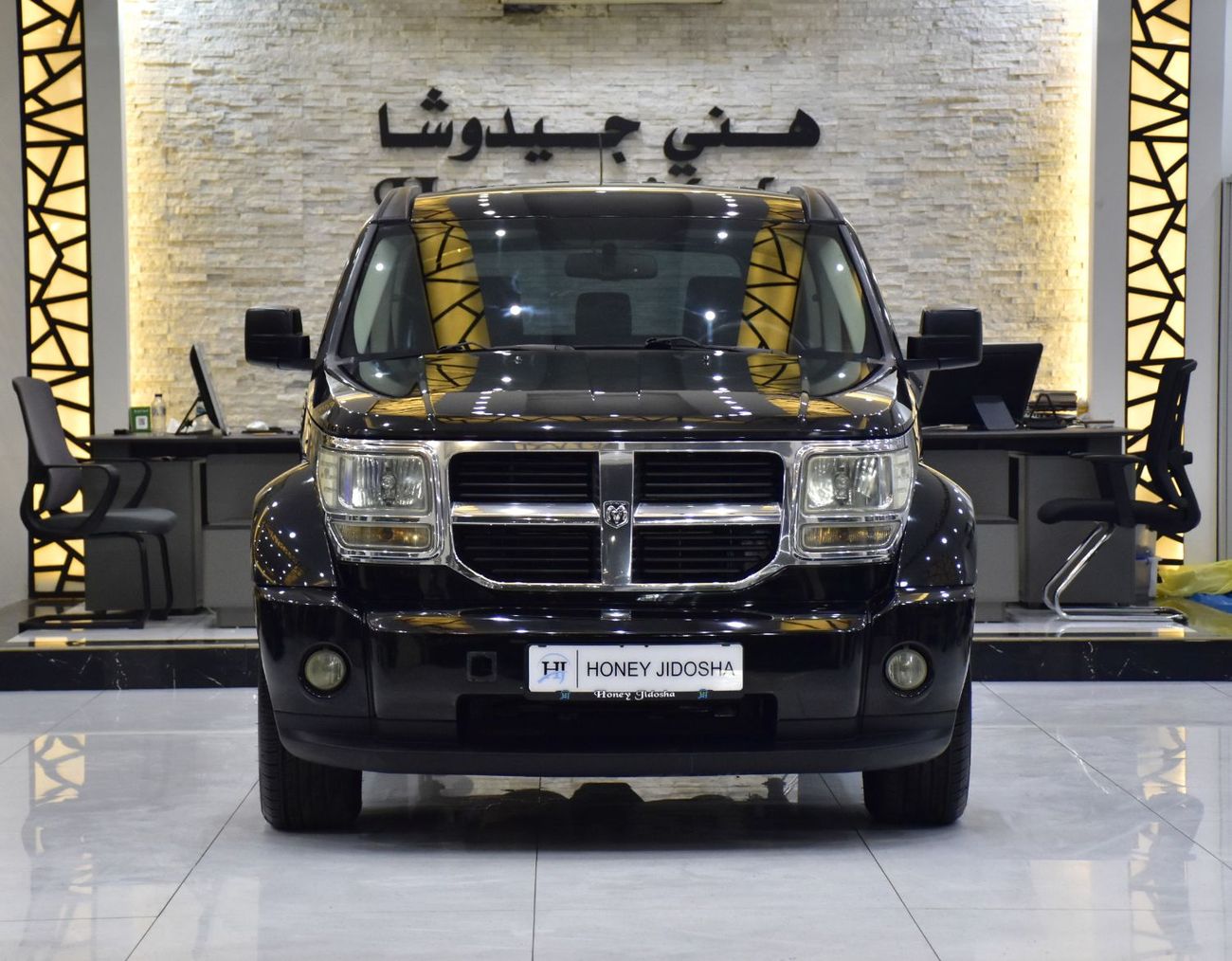 دودج نايترو EXCELLENT DEAL for our Dodge Nitro SXT 4x4 ( 2009 Model ) in Black Color GCC Specs