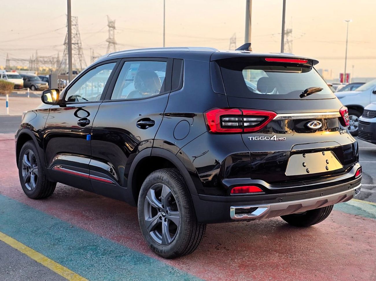 Chery Tiggo 4 Pro CHERY TIGGO4 PRO 1.5L A/T SUV FWD 5Doors 2025 black color